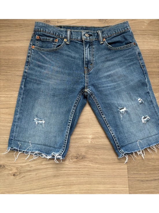 Levi's Other - Levi 511 Men's Distressed Blue Denim Shorts Size 31